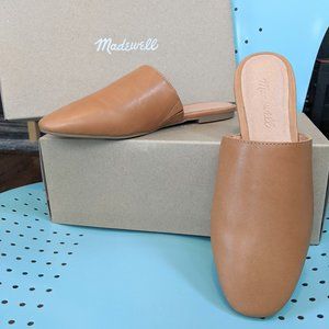 Madewell The Cory Mule in English Saddle Leather